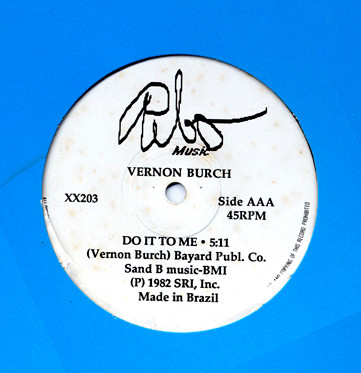 Vernon Burch / The Conway Brothers - Do It To Me / Turn It Up | Pebo Music (XX203) - 2 Vernon Burch / The Conway Brothers - Do It To Me / Turn It Up | Pebo Music (XX203) - 2