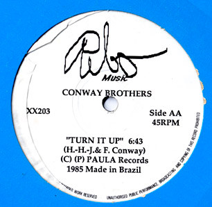 Vernon Burch / The Conway Brothers - Do It To Me / Turn It Up | Pebo Music (XX203)