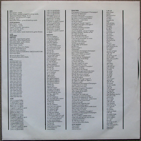 Ramuntcho Matta Presents Brion Gysin / Polo Lombardo - Brion Gysin / Polo Lombardo | Mosquito (MOS 006) - 3