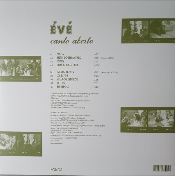 Everaldo Marcial - Canto Aberto | Komos (KOS 010 LP)
