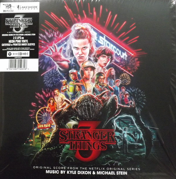 Kyle Dixon & Michael Stein - Stranger Things 3 (Original Score From The Netflix Original Series) | Invada (LSINV234LP)