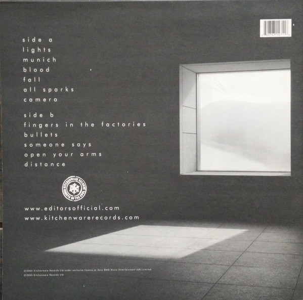 Editors - The Back Room | Kitchenware Records (KWX34) - 3 Editors - The Back Room | Kitchenware Records (KWX34) - 3