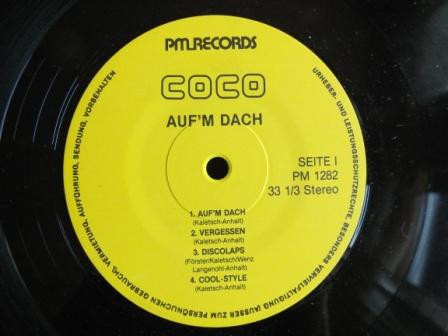 Coco - Auf'm Dach | PM-Records (PM 1282) - 3 Coco - Auf'm Dach | PM-Records (PM 1282) - 3