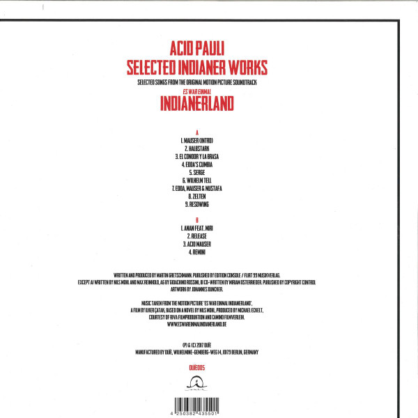 Acid Pauli - Selected Indianer Works | Ouïe (OUÏE005) - 2 Acid Pauli - Selected Indianer Works | Ouïe (OUÏE005) - 2