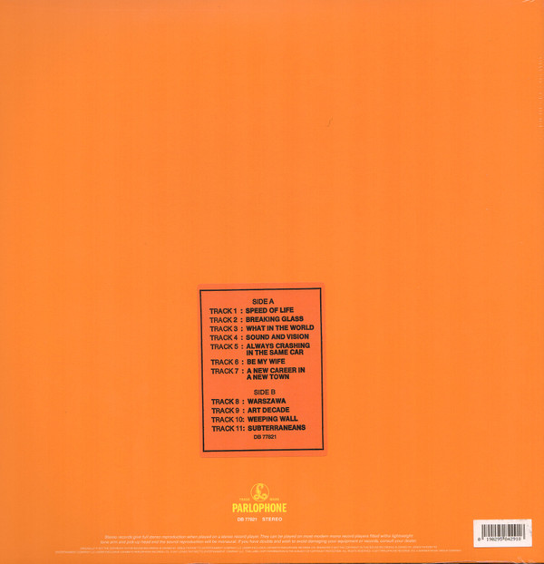 David Bowie - Low | Parlophone (0190295842918) - 2 David Bowie - Low | Parlophone (0190295842918) - 2