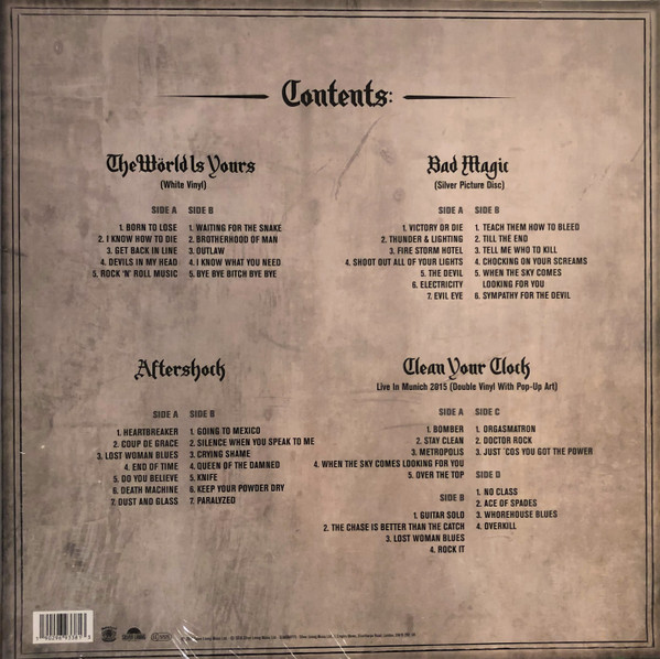 Motörhead - Böx Of Magic (5LP - Limited Boxset Edition) [Vinyl] | Silver Lining Music (SLM064P75) - 3