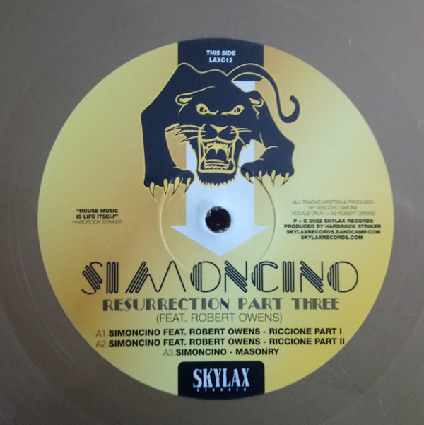 Simoncino Feat. Robert Owens - Resurrection Part Three | Skylax Classic (LAXC12)
