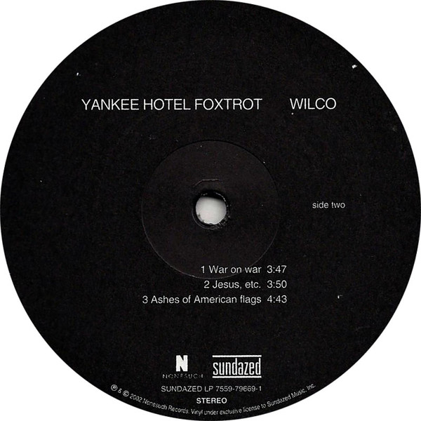 Wilco - Yankee Hotel Foxtrot | Nonesuch (7559-79669-1) - 4