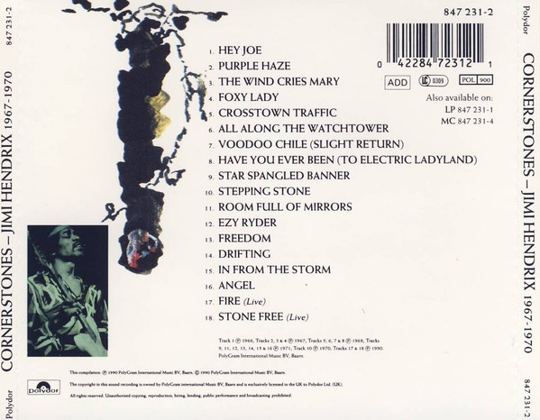 Jimi Hendrix - Cornerstones 1967-1970 | Polydor (847 231-2) - 2