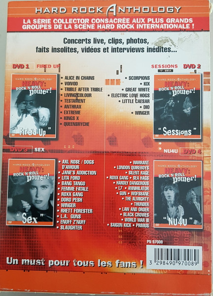 Various - Hard Rock Anthology Volume 5, Heavy : Rock N' Roll Power ! | Prime Entertainment Group Inc. USA (PN 97008) - 2