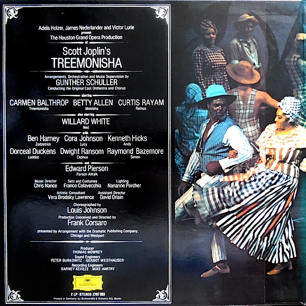 Scott Joplin - Treemonisha (Original Cast Recording) | Deutsche Grammophon (2707 083) - main