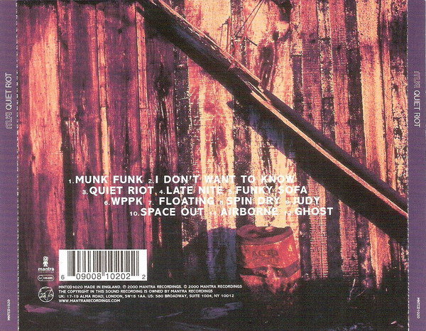 Muki - Quiet Riot | Mantra Recordings (MNTCD1020) - 2 Muki - Quiet Riot | Mantra Recordings (MNTCD1020) - 2