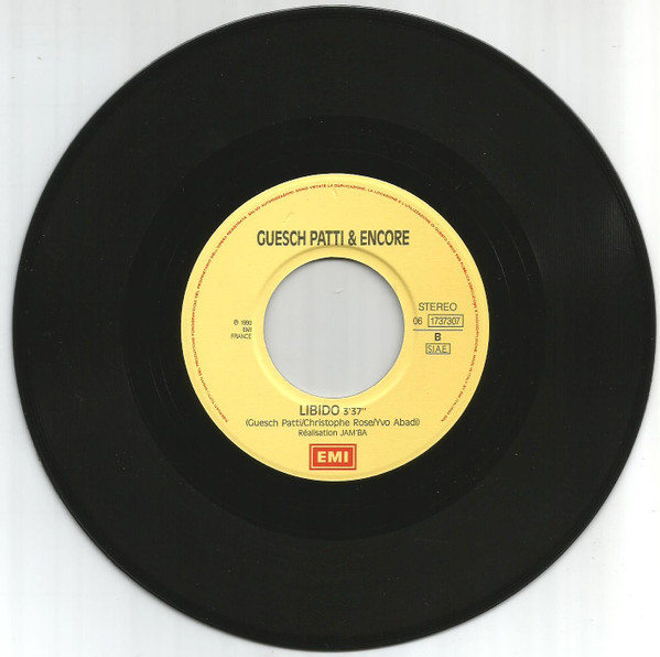 Guesch Patti & Encore - Nomade | EMI France (06 1737307) - 4