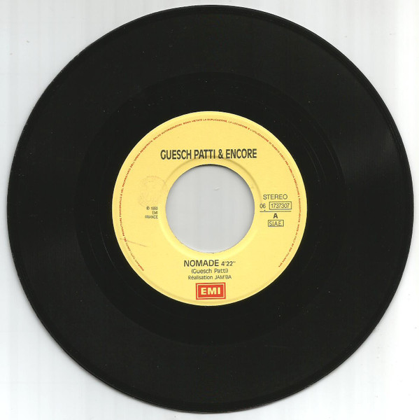 Guesch Patti & Encore - Nomade | EMI France (06 1737307) - 3