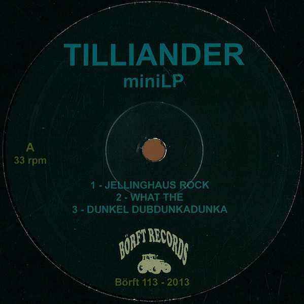 Andreas Tilliander - MiniLP | Börft Records (Börft 113) - main Andreas Tilliander - MiniLP | Börft Records (Börft 113) - main