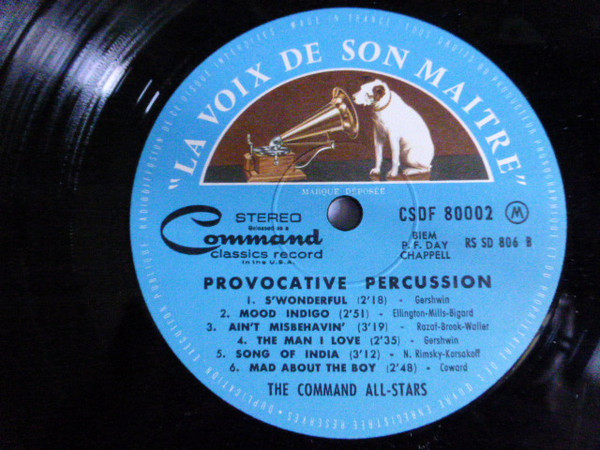 The Command All-Stars - Provocative Percussion | La Voix De Son Maître (CSDF 80002) - 4 The Command All-Stars - Provocative Percussion | La Voix De Son Maître (CSDF 80002) - 4