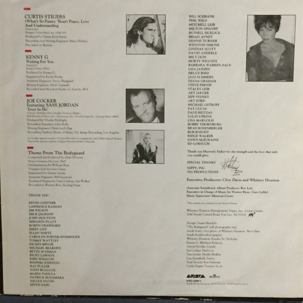 Various - The Bodyguard (Original Soundtrack Album) | Arista (07822 18699 1) - 4