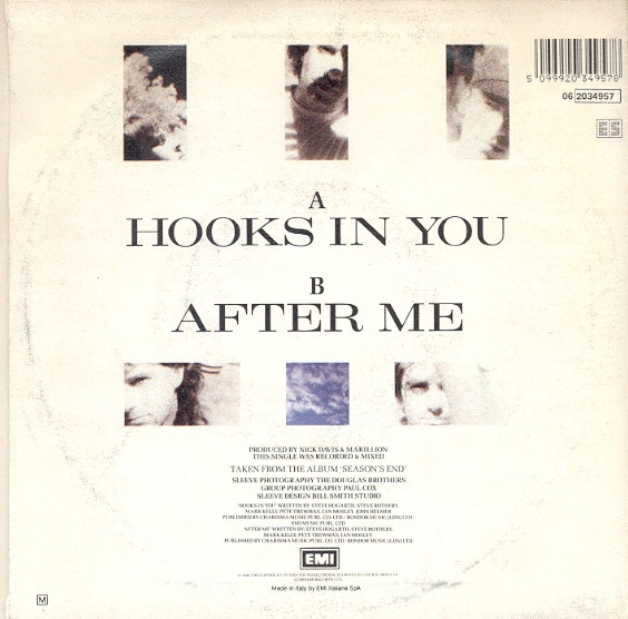 Marillion - Hooks In You | EMI (06 2034957) - 2