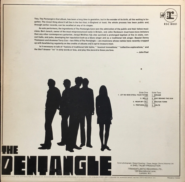 Pentangle - The Pentangle | Reprise Records (RSC 8001) - 2