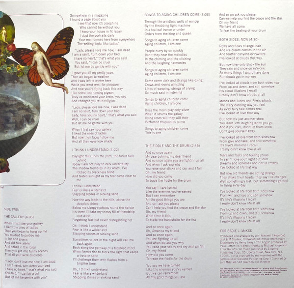 Joni Mitchell - Clouds | Reprise Records (R1 6341) - 3