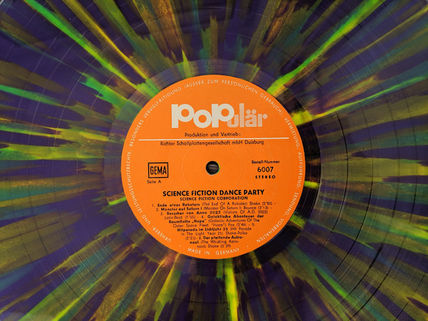 Science Fiction Corporation - Science Fiction Dance Party | Populär (6007 ST) - 4