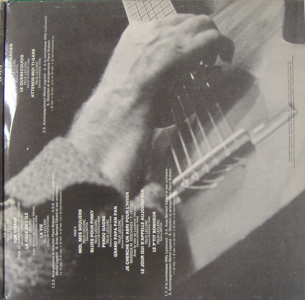 Félix Leclerc - "Moi, Mes Souliers" | Philips (6680 274) - 4