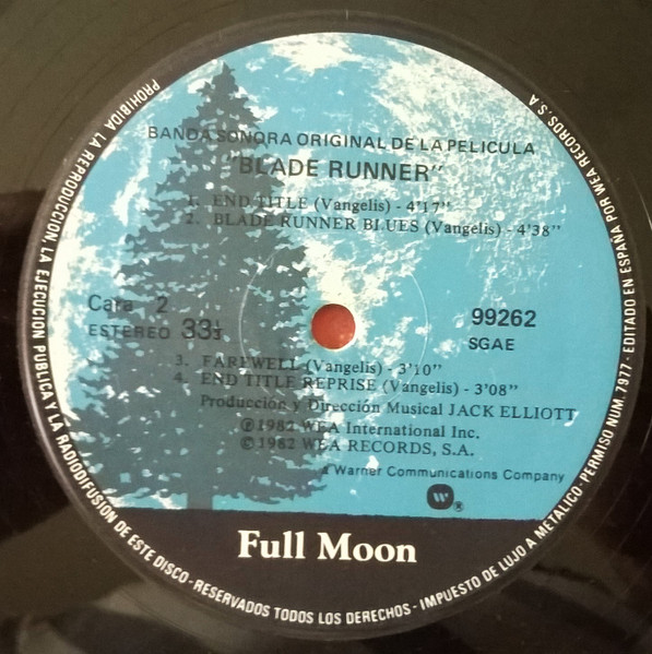 The New American Orchestra - Blade Runner (Orchestral Adaptation Of Music Composed For The Motion Picture By Vangelis) | Full Moon (99262) - 4 The New American Orchestra - Blade Runner (Orchestral Adaptation Of Music Composed For The Motion Picture By Vangelis) | Full Moon (99262) - 4