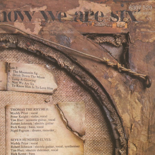 Steeleye Span - Now We Are Six | Chrysalis (6307 529) - 2