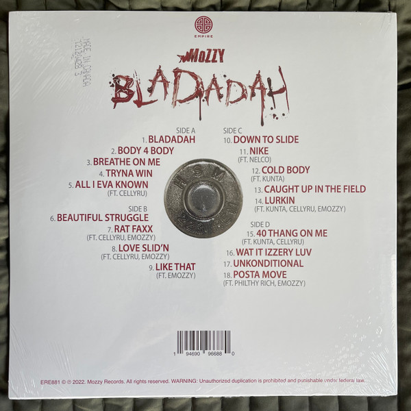 Mozzy - Bladadah | Empire (ERE881) - 2 Mozzy - Bladadah | Empire (ERE881) - 2
