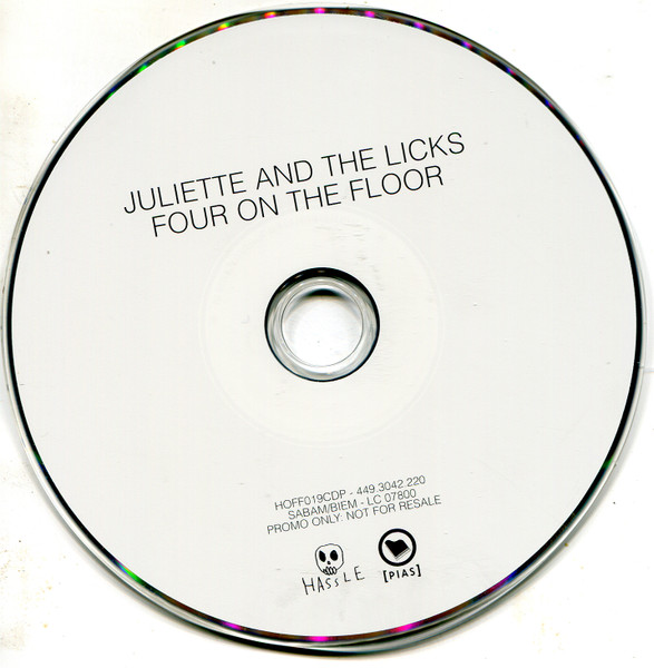 Juliette & The Licks - Four On The Floor | Hassle Records (HOFF019CDP) - 3