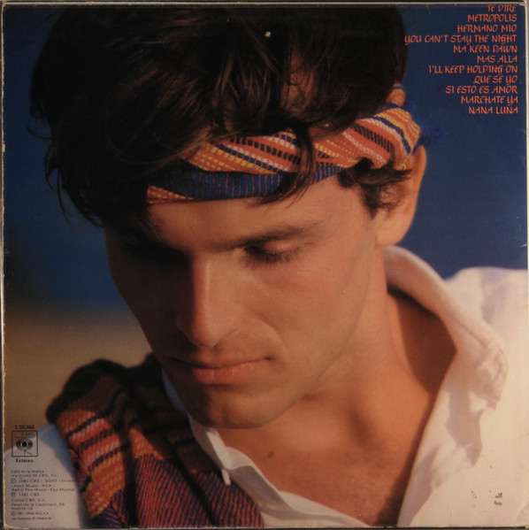 Miguel Bosé - Más Allá | CBS (S 85366) - 2