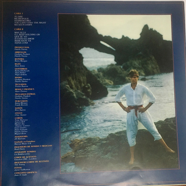 Miguel Bosé - Más Allá | CBS (S 85366) - 3