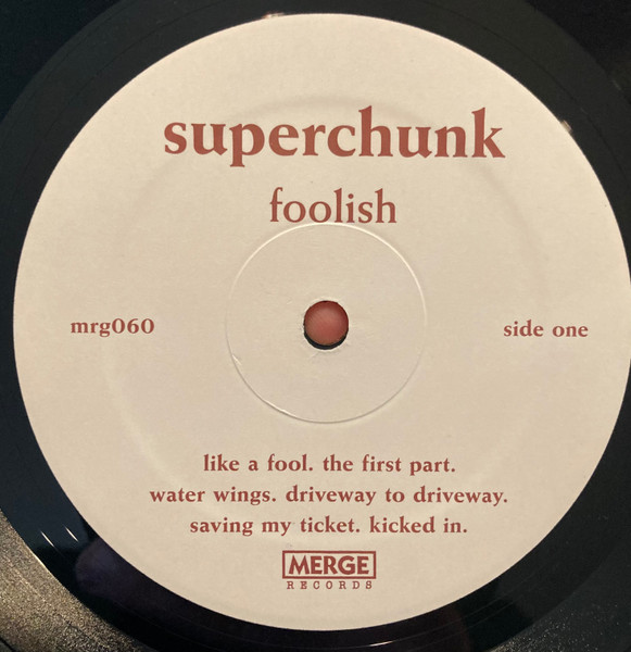 Superchunk - Foolish | Merge Records (MRG060LP) - 3