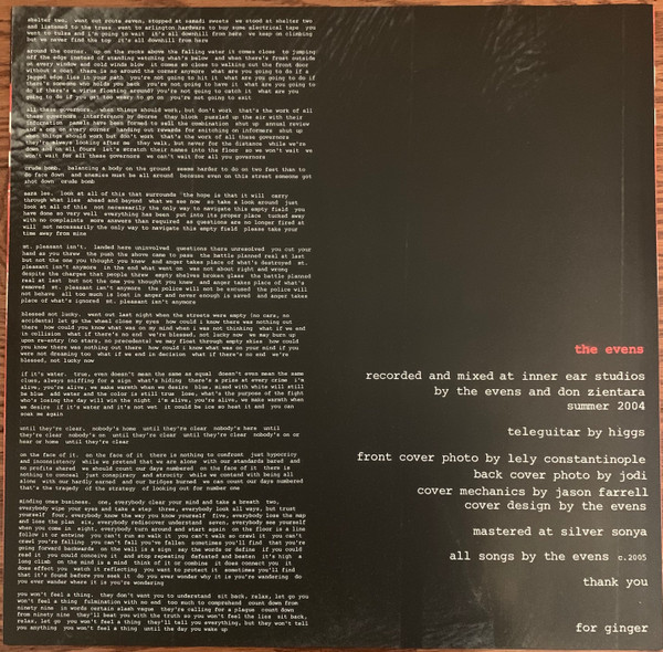 The Evens - The Evens | Dischord Records (DIS150V) - 4