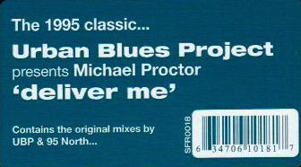 Urban Blues Project Presents Michael Procter - Deliver Me | Soulfuric Recordings (SFR 0018) - 4