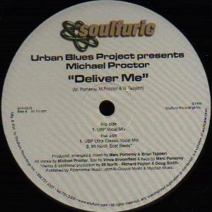 Urban Blues Project Presents Michael Procter - Deliver Me | Soulfuric Recordings (SFR 0018)