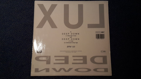 Lux - Deep Down | 101 Records (SPV 050-10015) - 3