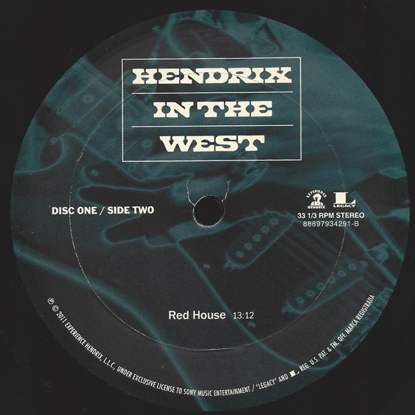 Jimi Hendrix - Hendrix In The West | Experience Hendrix (88697934291) - 4 Jimi Hendrix - Hendrix In The West | Experience Hendrix (88697934291) - 4