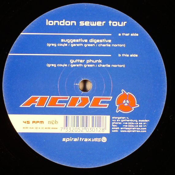 London Sewer Tour - Suggestive Digestive / Gutter Phunk | ACDC (ACDC 012)