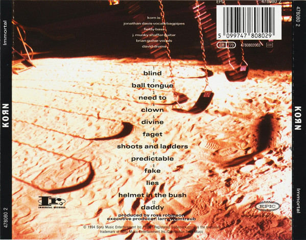 Korn - Korn | Epic (EPC 478080 2) - 2