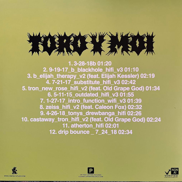 Toro Y Moi - Soul Trash | Carpark Records (CAK179) - 2