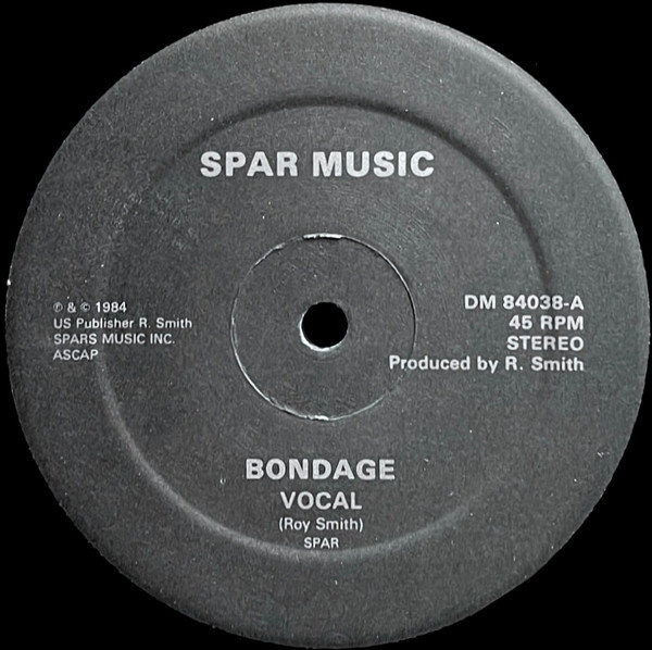 Roy Smith - Bondage | Spar Music (DM-84038) - main