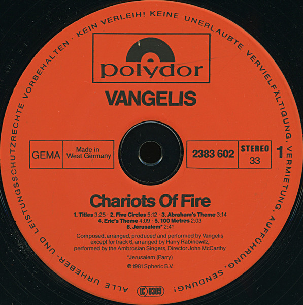 Chariots Of Fire