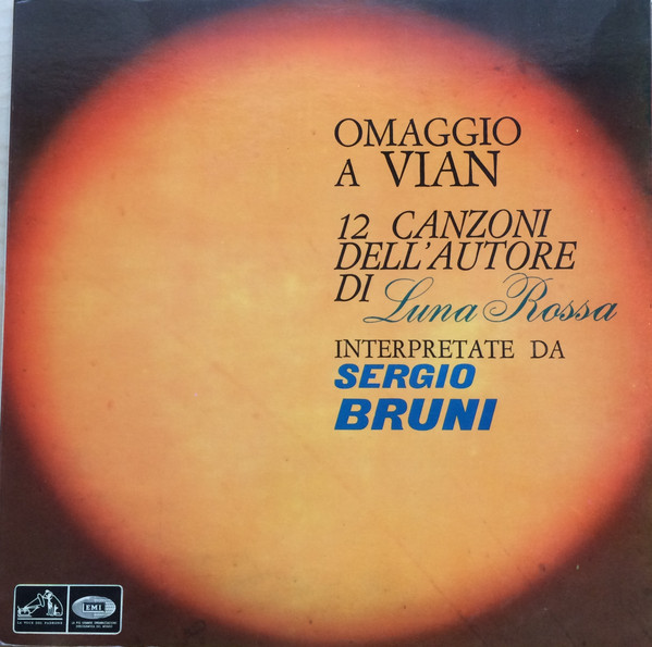 Sergio Bruni - Omaggio A Vian | La Voce Del Padrone (QELP 8165)