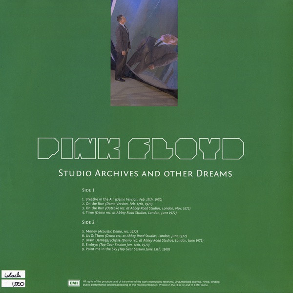 Pink Floyd - Studio Archives And Other Dreams | EMI (065-801254) - 2