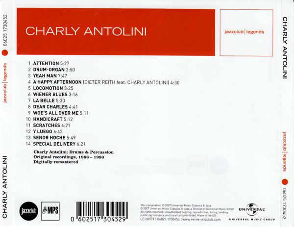 Charly Antolini - Power Drummer | MPS Records (06025 1730452) - 2
