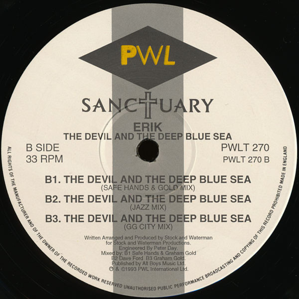 Erik - The Devil And The Deep Blue Sea | PWL Sanctuary (PWLT 270) - 3 Erik - The Devil And The Deep Blue Sea | PWL Sanctuary (PWLT 270) - 3
