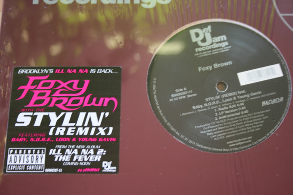 Foxy Brown Feat. Baby • N.O.R.E. • Loon & Young Gavin - Stylin' (Remix) | Def Jam Recordings (B0000397-11) - main