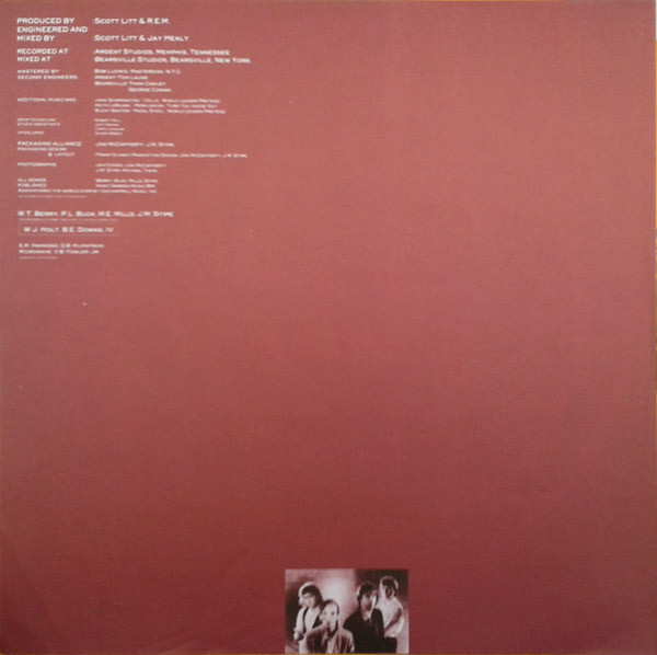 R.E.M. - Green | Warner Bros. Records (9 25795-1) - 3