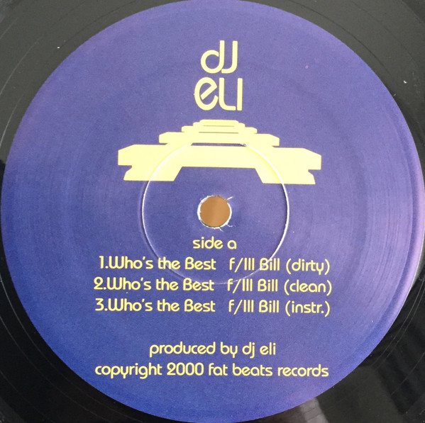 DJ Eli - Who's The Best? / Properly Done | Cloudkickers (ELi-001) - 3